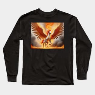 Rising Pegasus Long Sleeve T-Shirt